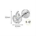 Jewelry wholesale G23 Titanium Body Jewelry Nose Ring Cartilage Earring Piercing