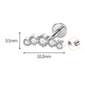 Jewelry wholesale G23 Titanium Body Jewelry Nose Ring Cartilage Earring Piercing