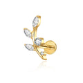 Jewelry wholesale G23 Titanium Claw Set CZ Lip Nose Piercing Jewelry