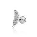 Jewelry wholesale G23 Titanium Claw Set CZ Lip Nose Piercing Jewelry