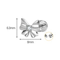 Jewelry wholesale G23 Titanium Bow Knot Lips Shape Zircon Piercings Jewelry