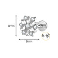 Jewelry wholesale G23 Titanium Hypoallergenic CZ Lip Nose Stud Piercing Jewelry