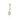 Jewelry wholesale G23 Titanium Double End Claw Set Cubic Zirconia Belly Button Ring