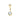Jewelry wholesale G23 Titanium Double End Claw Set Cubic Zirconia Belly Button Ring