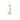 Jewelry wholesale G23 Titanium Double End Claw Set Cubic Zirconia Belly Button Ring