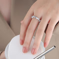Jewelry wholesale Wholesale Elegant Fine Jewelry Stainless Steel Hearts Ring