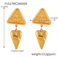 Jewelry wholesale New Arrival Geometric Bow Evil's Eye Heart Tassel Drop Dangle Earrings