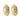 Jewelry wholesale Love Oval Stainless Steel Pearl Stud Earrings