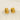 Jewelry wholesale 18K Gold Plated Mini Bubble Monogram Stainless Steel Stud Earrings