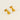 Jewelry wholesale 18K Gold Plated Mini Bubble Monogram Stainless Steel Stud Earrings