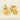 Jewelry wholesale Fashion Irregular Simple Oval Geometric Stainless Steel Earrings