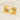 Jewelry wholesale INS Style 18k Gold Stainless Steel Glossy Rectangular Convex Square Earrings