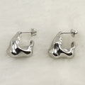Jewelry wholesale Ins Style Stainless Steel Irregular Earrings