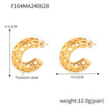 Jewelry wholesale New Arrival Fashion Jewelry Hollow Out Heart Studs Earrings