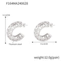 Jewelry wholesale New Arrival Fashion Jewelry Hollow Out Heart Studs Earrings