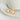 Jewelry wholesale Retro Jewelry 18K Gold Plated Irregular Pearl Heart Studs Earrings