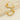 Jewelry wholesale Stainless Steel Designer Diamond Double Layers Earrings