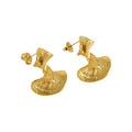 Jewelry wholesale Stainless Steel Irregular Design Earrings Wholesale