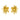 Jewelry wholesale Sunflower Fireworks Radiant Stainless Steel Stud Earrings