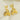 Jewelry wholesale Vintage 18K Fishtail Stainless Steel Earrings