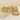Jewelry wholesale Stainless Steel Airy Zirconia Design U-shaped Earrings