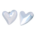 Jewelry wholesale Y2K Fashion Jewelry Stainless Steel Resin Heart Studs Earrings