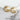 Wholesale Hollow Heart Elegant 304 Stainless Steel Hoop Earrings-18K Gold Plated, Waterproof