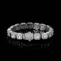 Wholesale Cubic Zirconia Link Tennis Chain HipHop Cuban Bracelet, Chain 7in-9in
