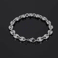 Jewelry wholesale Wholesale Coffee Bean Chain Hip Hop Chain Bracelet, Chain 7in~9in, Waterproof