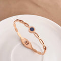 Jewelry wholesale Popular Roman Numeral Geometric Charm Bracelet