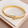 Trendy Punk Wholesale Couples Gifts Arrow Bangles Bracelets WAN4 Jewelry