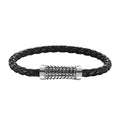 Jewelry wholesale Explosive Twisted Weave Leather Geometric Pattern Men's Bracelet