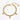 Trendy Jewelry Double Layer Ball Chain Flower Bracelets WAN4 Jewelry