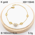 Jewelry wholesale Best Selling Double Layer Treasure Roman Numeral Clock Charm Bracelet