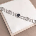 Jewelry wholesale Popular Roman Number PVD Multi-Layers Waterproof Women's Bracelet