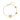 Jewelry wholesale Explosive Skeleton Geometric Round Pendant Oval Chain Bracelet