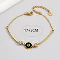 Jewelry wholesale Explosive zirconia hollowed out round women's charm bracelet