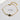 Jewelry wholesale Explosive zirconia hollowed out round women's charm bracelet