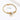 Jewelry wholesale Hot Sale Round Snake Chain Heart Zirconia Charm Bracelet