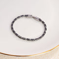 Jewelry wholesale Classic Geometric Rectangular Color Block Zirconia Bracelet for Women