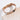 Jewelry wholesale Hot Sale Rose Gold Heart Pattern Wide Ladies Bracelet