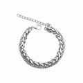 Jewelry wholesale Classic Double Layer Chain Men's Fashion Adjustable Bracelet