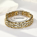 Jewelry wholesale Selected Fashion Geometric Chain Design Splicing Party Charm Bracelet