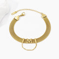 Jewelry wholesale Selected Heart Shaped Waterproof Chain Crystal Bracelet
