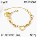 Jewelry wholesale Hot Chinese Flower Heart Lucky Charm Bracelet