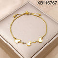 Hypoallergenic Geometric Butterfly Zircon Bracelet WAN4 Jewelry
