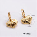 Jewelry wholesale Wholesale Wings Shaped Earrings Shell Design Irregular Heart Earrings