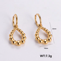 Jewelry wholesale Wholesale Wings Shaped Earrings Shell Design Irregular Heart Earrings