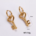 Jewelry wholesale Wholesale Wings Shaped Earrings Shell Design Irregular Heart Earrings