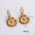 Jewelry wholesale Wholesale Flower Coffe Beans Shell Heart Moon Shape Earrings